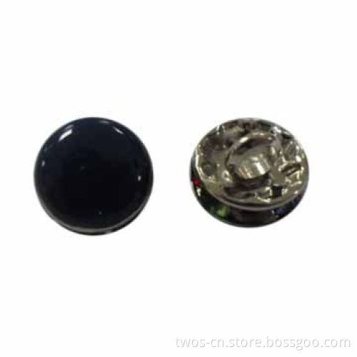 Metal Button, Fancy Epoxy Design, with Shiny Enamel, Available in Various Colors and Sizes